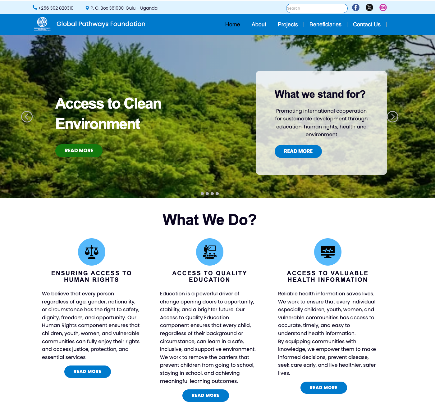 Home - Global Pathways Foundation